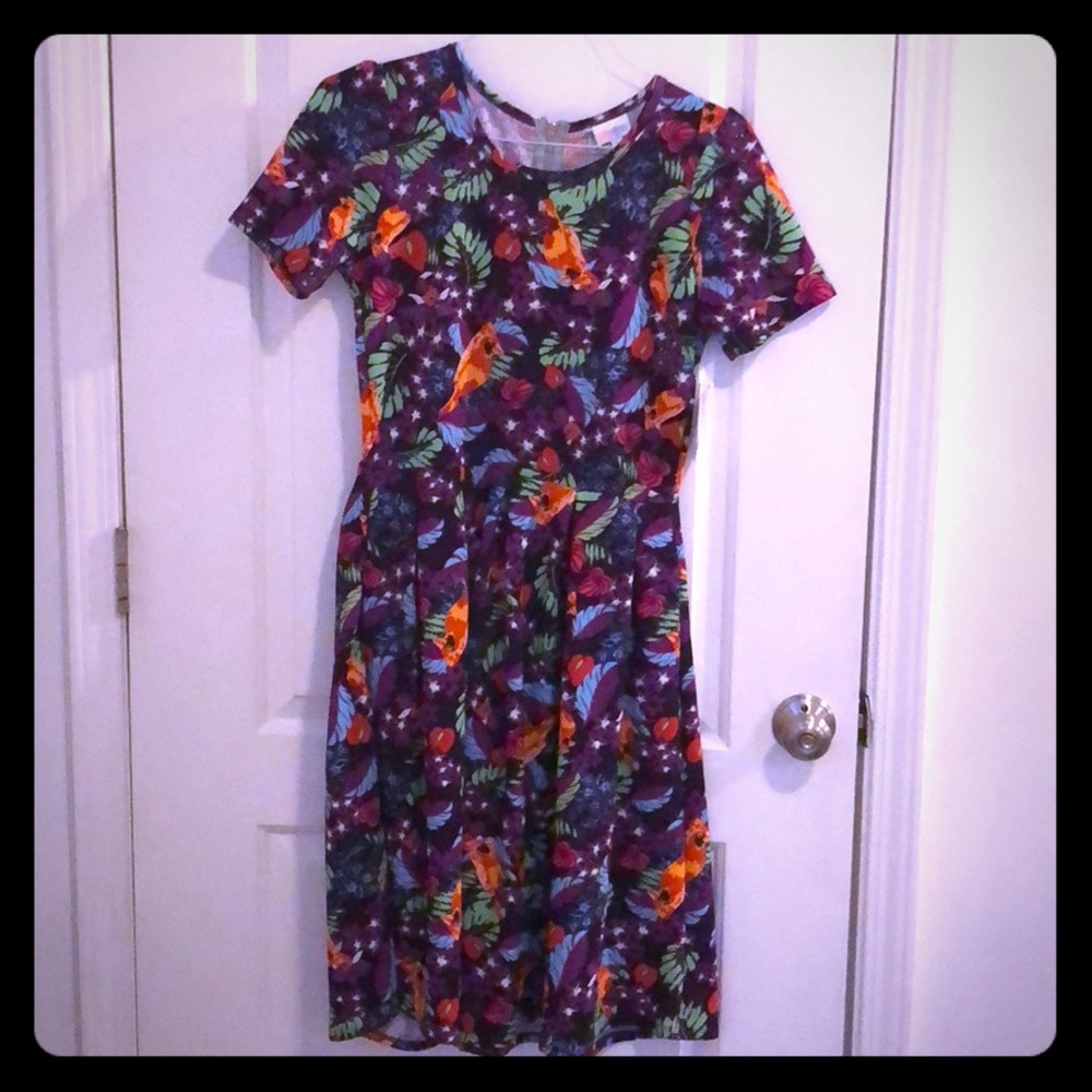 LulaRoe tropical dress